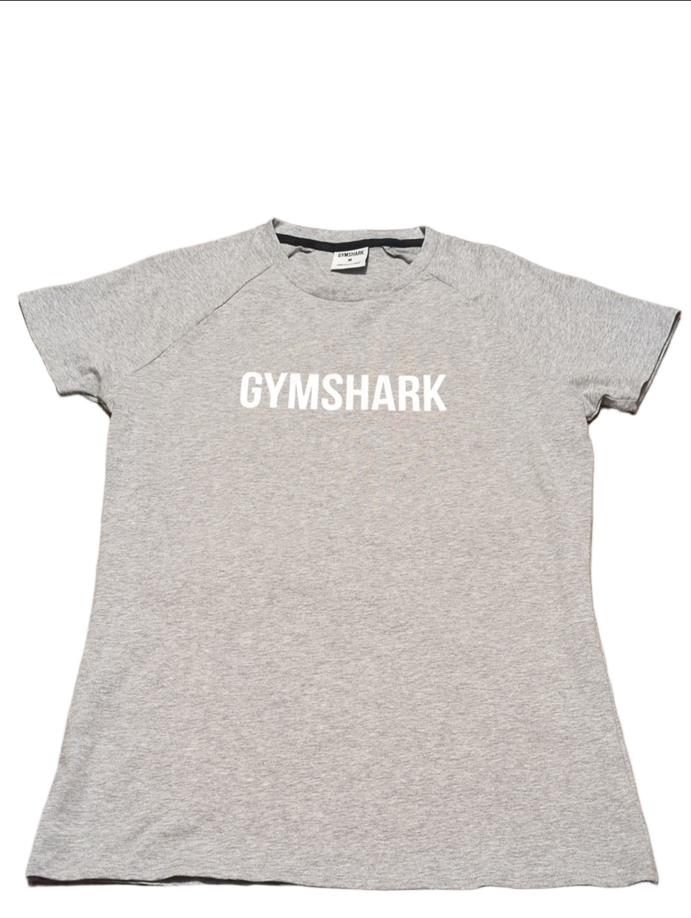 Gymshark Gray Black One Apollo Tee Size Medium